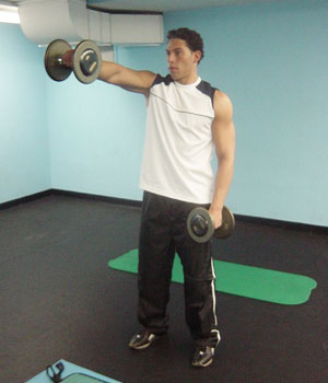 Front Lateral Raise Exercise 2