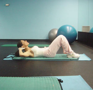 Lower Ab Crunches Exercise 1